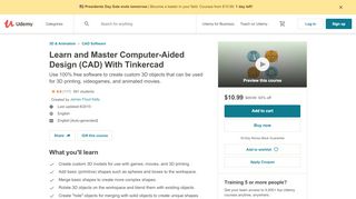 
                            12. Learn and Master Computer-Aided Design (CAD) With Tinkercad ...