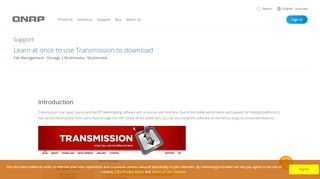 
                            6. Learn at once to use Transmission to download - QNAP (AU)