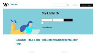 
                            1. Learn@WU: Die Lern- und Kommunikationsplattform der WU