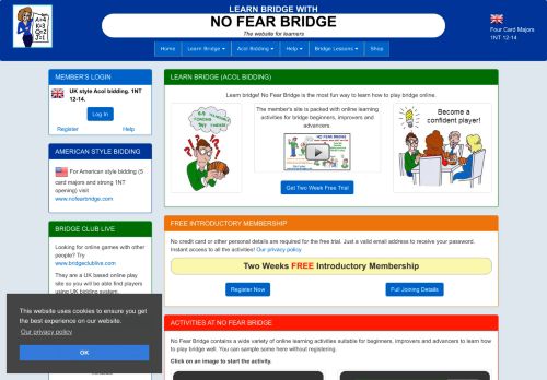 
                            10. Learn Bridge Online! Acol and Standard American Bidding