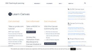
                            12. Learn Canvas | DSC Teaching & Learning