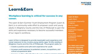 
                            5. Learn & Earn - Partner4Work