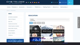 
                            8. Learn Forex Trading, Forex Education |cmstrader.com