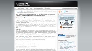 
                            11. Learn FreeNAS » How to Connect to Your FreeNAS Server via SSH ...