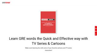 
                            13. Learn GRE Words with TV Series & Cartoons | GREedge