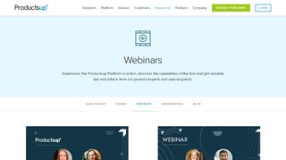 
                            10. Learn how to easily manage product data - Productsup webinars