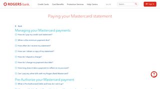 
                            9. Learn how to pay your Mastercard bill | Rogers Bank