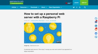 
                            11. Learn how to set up a personal web server with a Raspberry Pi 3 ...