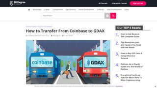 
                            7. Learn How to Transfer From Coinbase to GDAX Quickly and Smoothly