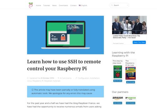 
                            9. Learn how to use SSH to remote control your Raspberry Pi