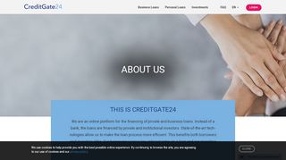 
                            13. Learn more about our team | CreditGate24
