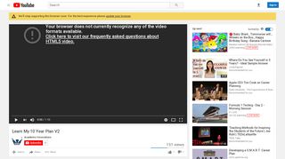 
                            2. Learn My 10 Year Plan V2 - YouTube