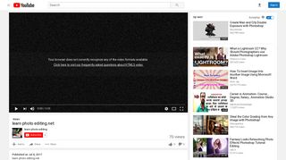 
                            7. learn photo editing.net - YouTube