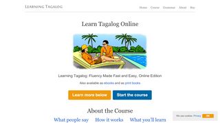
                            3. Learn Tagalog with Learning Tagalog: Fluency Made Fast and Easy