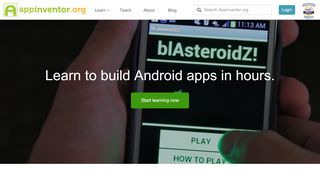 
                            7. Learn to build Android apps | Appinventor