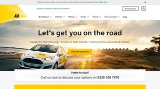 
                            3. Learn to drive with AA Driving School | AA