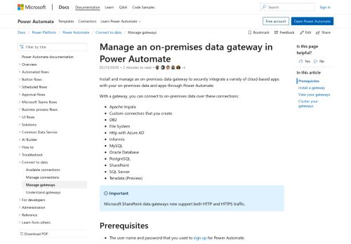 
                            7. Learn to manage on-premises data gateways - Microsoft ...
