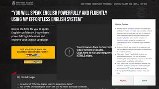 
                            3. Learn To Speak English Powerfully With Effortless English