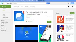 
                            12. Learn to speak French with busuu - Apps on Google Play