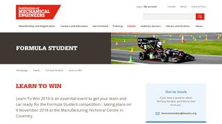 
                            11. Learn to Win - Institution of Mechanical Engineers