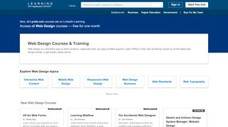 
                            10. Learn Web Design: Online Courses, Training, Tutorials, Videos - 2019