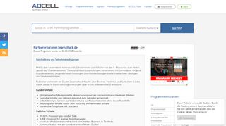 
                            8. learnattack.de Partnerprogramm bei ADCELL - Hier anmelden!