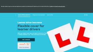 
                            9. Learner Driver Insurance | Veygo By Admiral