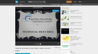 
                            10. Learner process on biz client, solar, era and exam RKCL - SlideShare