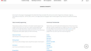 
                            1. Learning ActionScript 3 - Adobe