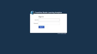 
                            1. Learning Analytics Sign In