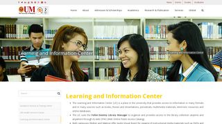 
                            4. Learning and Information Center | The University of Mindanao