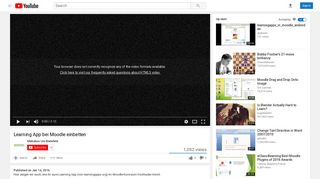 
                            7. Learning App bei Moodle einbetten - YouTube