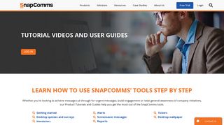 
                            12. Learning Center | Tutorials and Guides - SnapComms