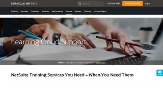 
                            10. Learning Cloud Support | NetSuite