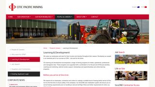 
                            11. Learning & Development - Citic Pacific Mining