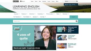 
                            8. Learning English - BBC