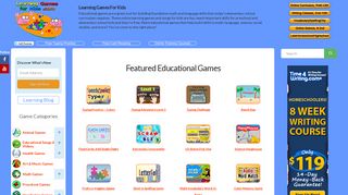 
                            11. Learning Games For Kids | Educational games, videos and songs ...