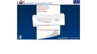 
                            8. Learning Management System - Virtual University of Pakistan
