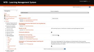 
                            9. Learning Management System - WYB - e- LMS: LMS-Orientation