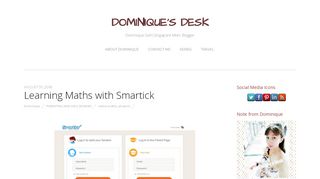 
                            12. Learning Maths with Smartick |Dominique's Desk