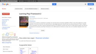 
                            4. Learning Play! Framework 2