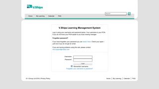 
                            6. Learning Portal: Login to the site