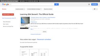 
                            13. Learning Qlik Sense®: The Official Guide