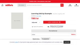 
                            8. Learning SAS by Example - Ron Cody - böcker (9781635268935 ...