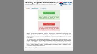 
                            7. Learning Support Environment (LSE) Newcastle