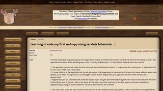 
                            12. Learning to code my first web app using servlets hibernate [Solved ...