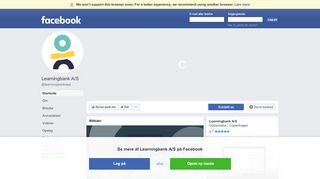 
                            7. Learningbank A/S - Startside | Facebook