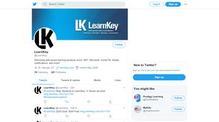 
                            8. LearnKey (@LearnKey) | Twitter