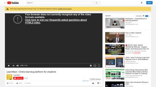 
                            6. LearnNext - Online learning platform for students - YouTube