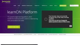 
                            4. learnON platform | Jacaranda